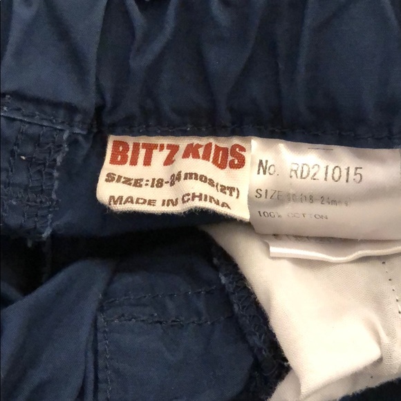 Boy’s Stretch Twill Navy Pants *like new* - Picture 4 of 4